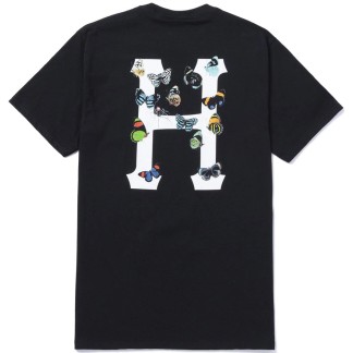 CAMISETA HUF PREY CLASSIC black ATRASjpg