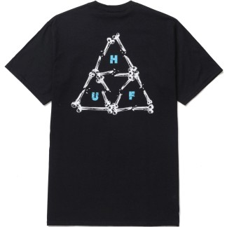 Camiseta-HUF-Broken_Bones-Black-Black