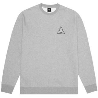 sudadera-huf-essentials-triple-triangle-crew-grey