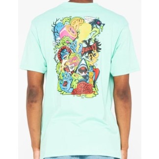 camiseta santa cruz sw logo mash jade green 00