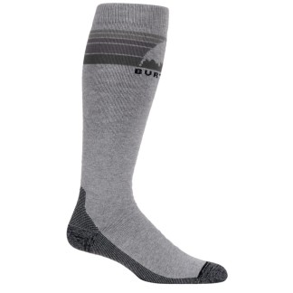 BURTON CALCETINES SNOW MIDWEIGHT EMBLEM GRAY HEATHER LATERAL