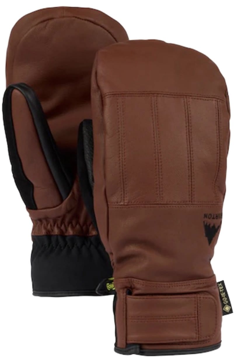 Gants De Ski Burton Profile Gray Heather Homme - Chaleur Fiable - Poignets Ajustables - Polyester