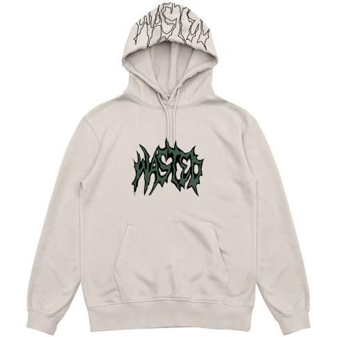 WASTED PARIS SUDADERA GIANT MONSTER OFF WHITE
