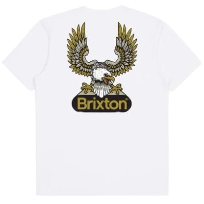 camisetas brixton merrick white eagle 00