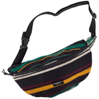 IRIEDAILY RIÑONERA SANTANIA STRIPE BLACK A998938 992