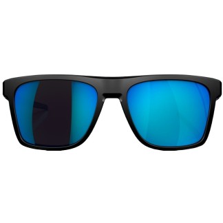 OAKLEY GAFAS DE SOL LEFFINWELL MATTE BLACK PRIZM SAPHIRE 910012 FRENTE