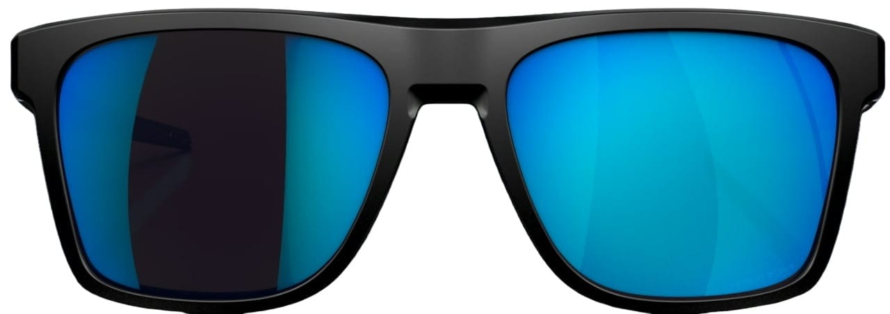 OAKLEY GAFAS DE SOL LEFFINWELL MATTE BLACK PRIZM SAPHIRE 910012 FRENTE