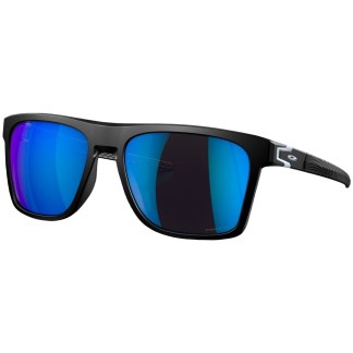 OAKLEY GAFAS DE SOL LEFFINWELL MATTE BLACK PRIZM SAPHIRE 910012 FRONTAL