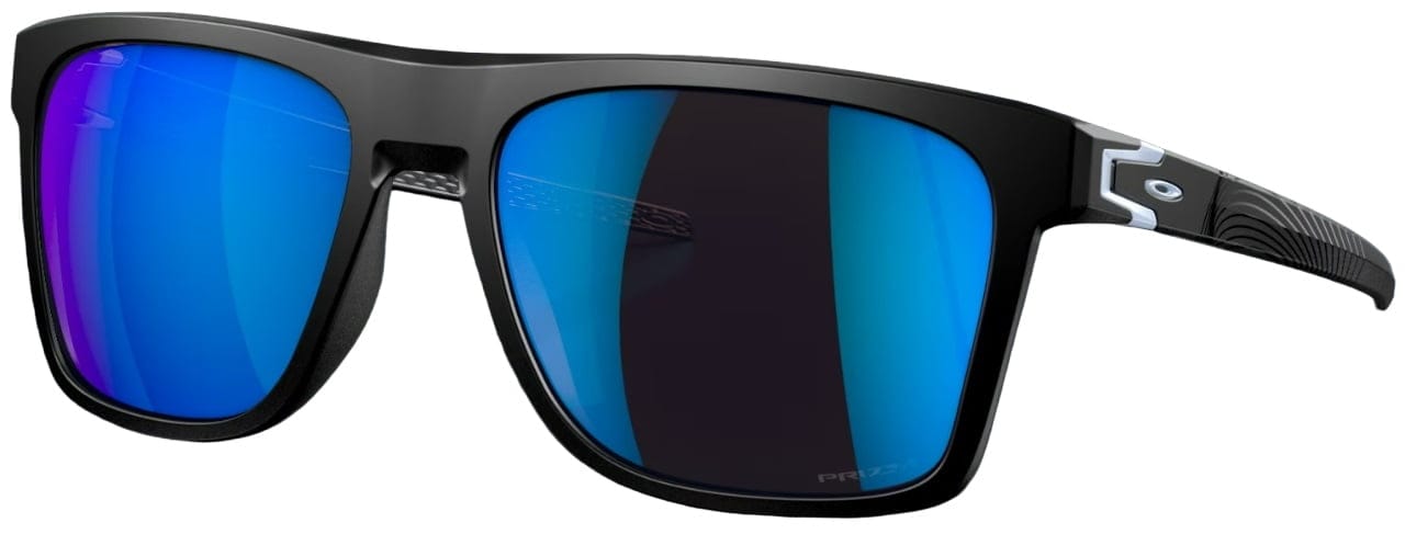 OAKLEY GAFAS DE SOL LEFFINWELL MATTE BLACK PRIZM SAPHIRE 910012 FRONTAL