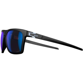 OAKLEY GAFAS DE SOL LEFFINWELL MATTE BLACK PRIZM SAPHIRE 910012 LATERAL