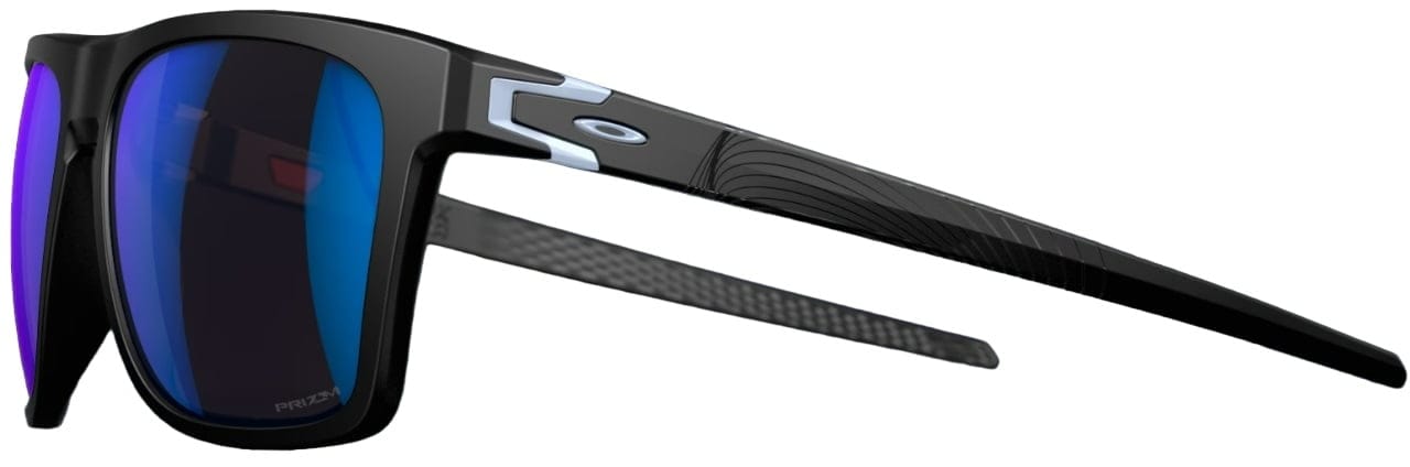 OAKLEY GAFAS DE SOL LEFFINWELL MATTE BLACK PRIZM SAPHIRE 910012 LATERAL