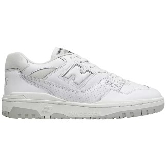 NEW BALANCE ZAPATILLAS 550 BLANCAS CON SUELA GRIS BB550BP LATERAL