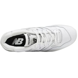 NEW BALANCE ZAPATILLAS 550 BLANCAS CON SUELA GRIS BB550BP VISTA SUPERIOR