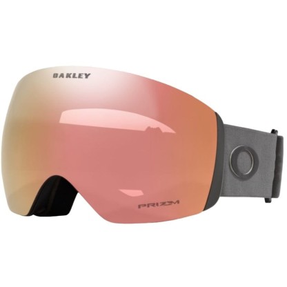 OAKLEY GAFAS SNOW FLIGHT DECK L MATTE FORGED IRON PRIZM ROSE GOLD IRIDIUM OO7050 D3 PRONTAL