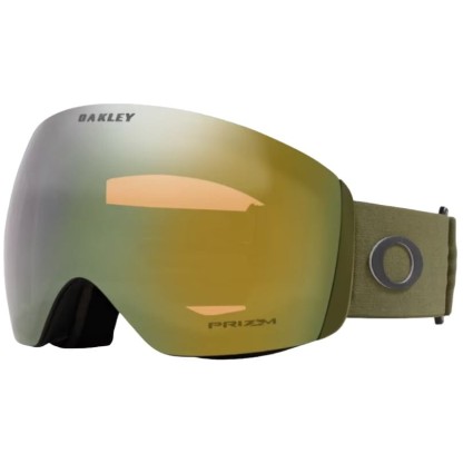 OAKLEY GAFAS SNOW FLIGHT DECK L MATTE NEW DARK BRUSH PRIZM SAGE GOLD IRIDIUM OO7050 D5 FRONTAL
