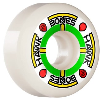 BONES RUEDAS SKATE HAWK T-BONES II 58MM P5 SIDECUT 84B WHITE