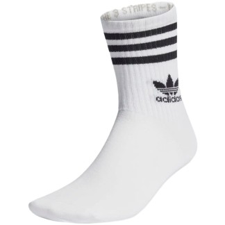 ADIDAS CALCETINES CREW SOCK WHITE BACK STRIPES