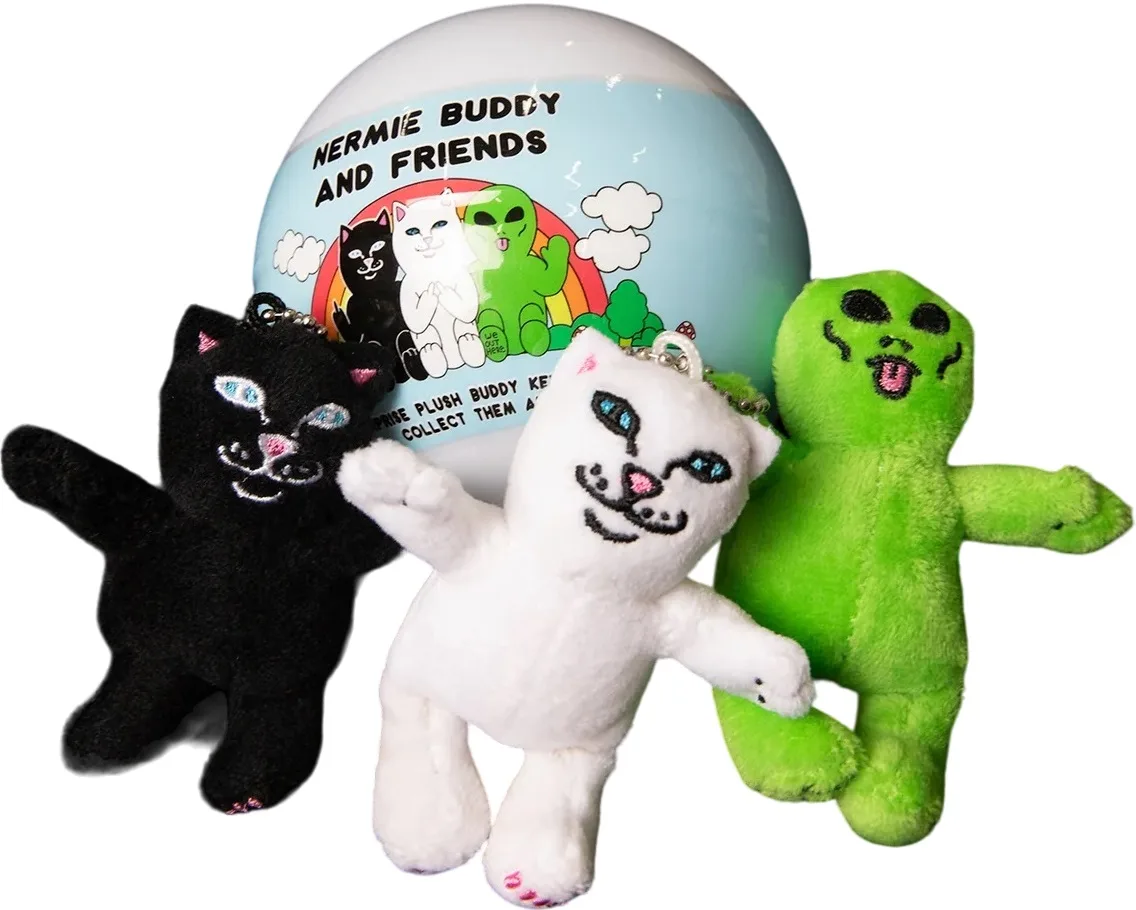 RIPNDIP Nermie Buddies &FWENDS コンプ4体セット RIPNDIP NERMIE BUDDY AND FRIEND PLUSH - Multi | Online