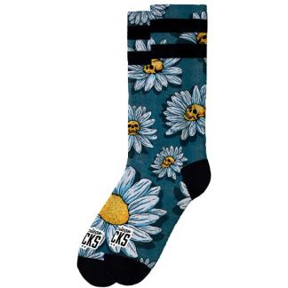 AMERICAN SOCKS PRO CALCETINES DAISIES MID HIGH MULTI LATERAL