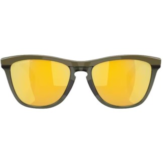 OAKLEY GAFAS DE SOL FROGSKINS RANGE DARK BRUSH OLIVE INK PRIZM 24K POLARIZED OO9284 08 FRONT