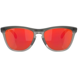 OAKLEY GAFAS DE SOL FROGSKINS RANGE MATTE GREY SMOKE GREY INK PRIZM RUBY OO9284 01 FRONT