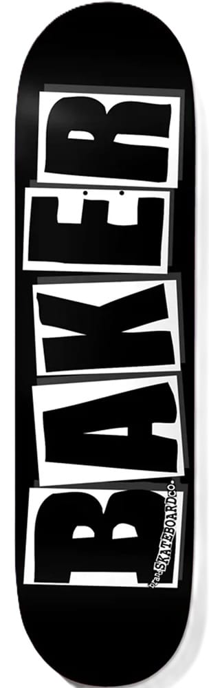 BAKER TABLA DE SKATE LOGO BLACK WHITE