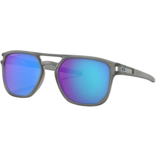 OAKLEY GAFAS DE SOL LATCH BETA MATTE GREY INK PRIZM SAPPHIRE IRIDIUM POLAR FRONT LATERAL