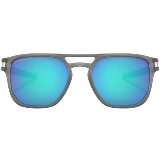 OAKLEY GAFAS DE SOL LATCH BETA MATTE GREY INK PRIZM SAPPHIRE IRIDIUM POLAR FRONTAL