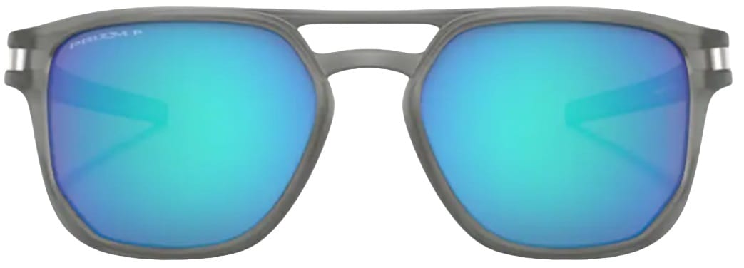 OAKLEY GAFAS DE SOL LATCH BETA MATTE GREY INK PRIZM SAPPHIRE IRIDIUM POLAR FRONTAL