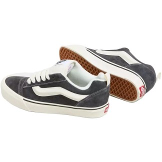 VANS ZAPATILLAS KNU SKOOL PIG SUEDE GRAY PAR SUELA