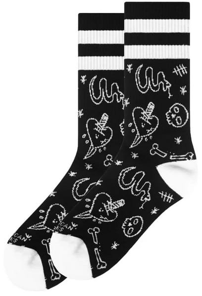 AMERICAN SOCKS CALCETINES MANGUAL LATERAL