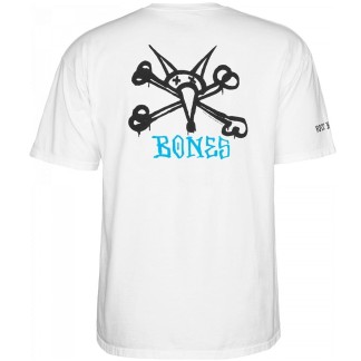 BONES CAMISETA DE MANGA CORTA RAT BONES WHITE BACK