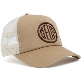DEUS EX MACHINA GORRA PILL CORD TRUCKER KHAKI FRONT