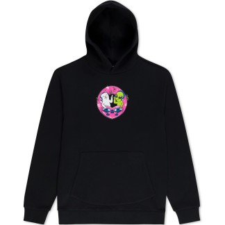 RIPNDIP SUDADERA CAPUCHA LOVE IS RIPNDIP BLACK FRONT