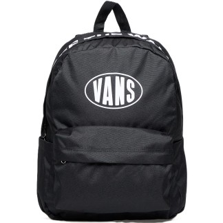 VANS MOCHILA OLD SKOOL BLACK WHITE FRONT VN000H4WY28