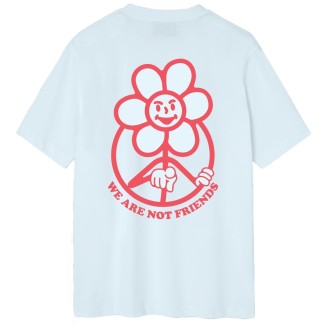 WE ARE NOT FRIENDS CAMISETA MANGA CORTA BABY DAISY BLUE BACK