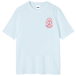 WE ARE NOT FRIENDS CAMISETA MANGA CORTA BABY DAISY BLUE FRONT