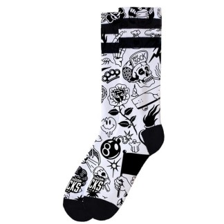 AMERICAN SOCKS CALCETINES WORTH IT LATERAL