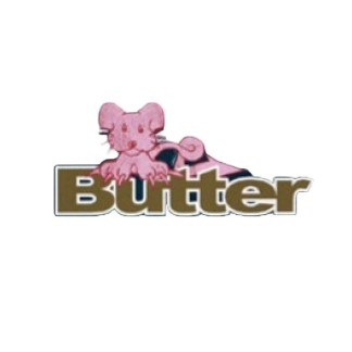 BUTTER GOODS CAMISETA MANGA CORTA RAT LOGO NAVY GRAFICO