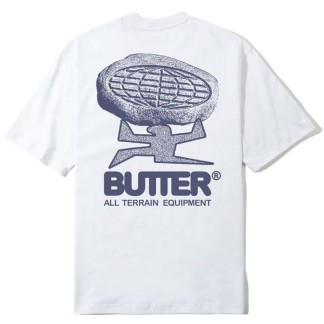 BUTTER GOODS CAMISETA MANGA CORTA TERRAIN WHITE BACK