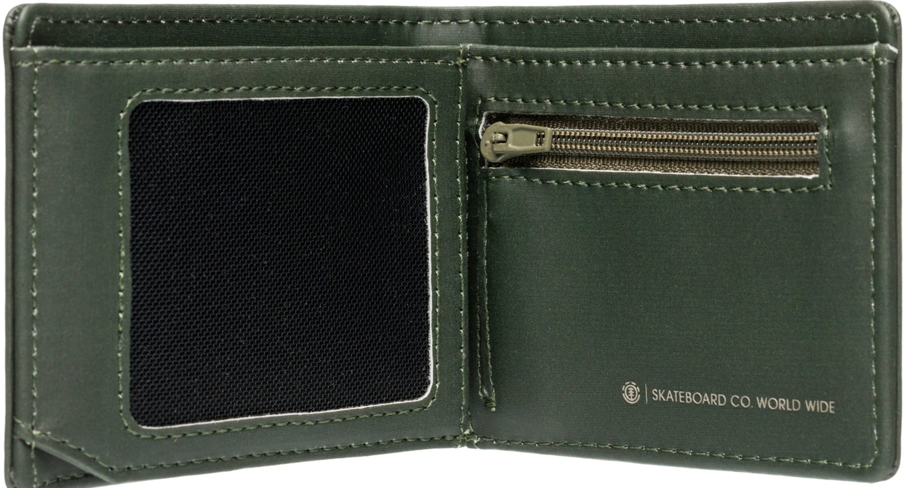 ELEMENT BILLETERO ICON MINI WALLET TRIFOLD KALAMATA ABIERTO
