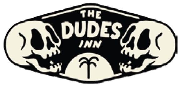 THE DUDES PARCHE DUDES INN PATCH MULTICOLOR FRONT