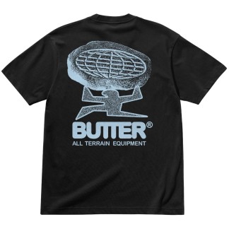 BUTTER GOODS CAMISETA MANGA CORTA TERRAIN BLACK BACK