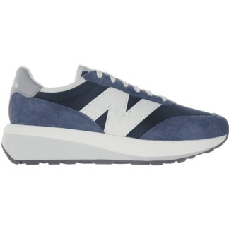 NEW BALANCE ZAPATILLAS 370 NB NAVY LATERAL