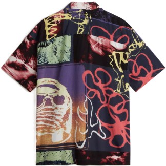 VANS CAMISA MANGA CORTA PROSPECT COLLAGE SS PARISIAN NIGHT BACK