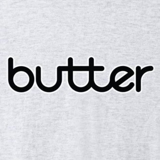 BUTTER GOODS CAMISETA MANGA CORTA ALPINE ASH FRONT01