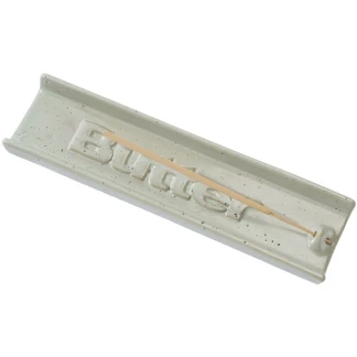 BUTTER GOODS CERAMIC INCENSE HOLDER WITH STICK GREEN