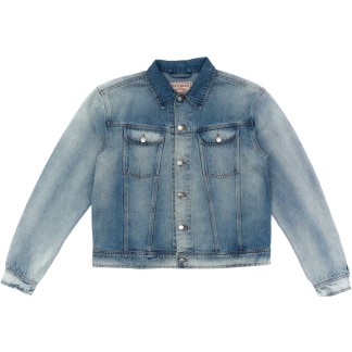 DEUS EX MACHINA CHAQUETA SISSYPHEAN STONEWASH INDIGO FRONT