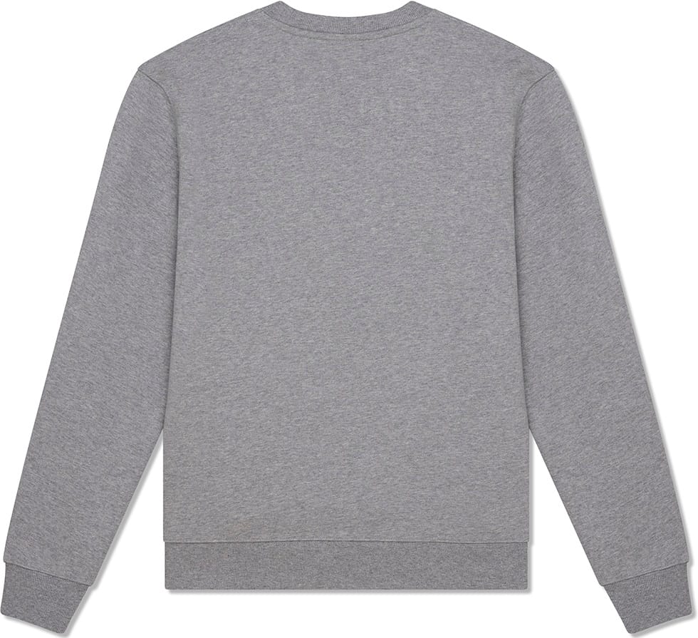 DEUS EX MACHINA SUDADERA CUELLO REDONDO NOODLE CREW GREY MARLE BACK