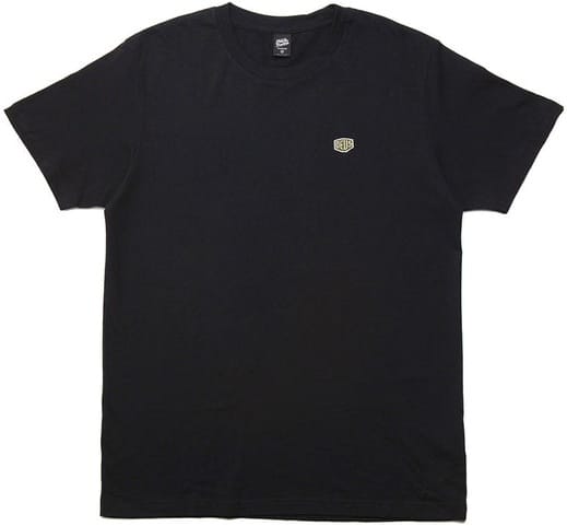 DEUS EX MACHINE CAMISETA MANGA CORTA SHIELD STANDARD BLACK FRONT